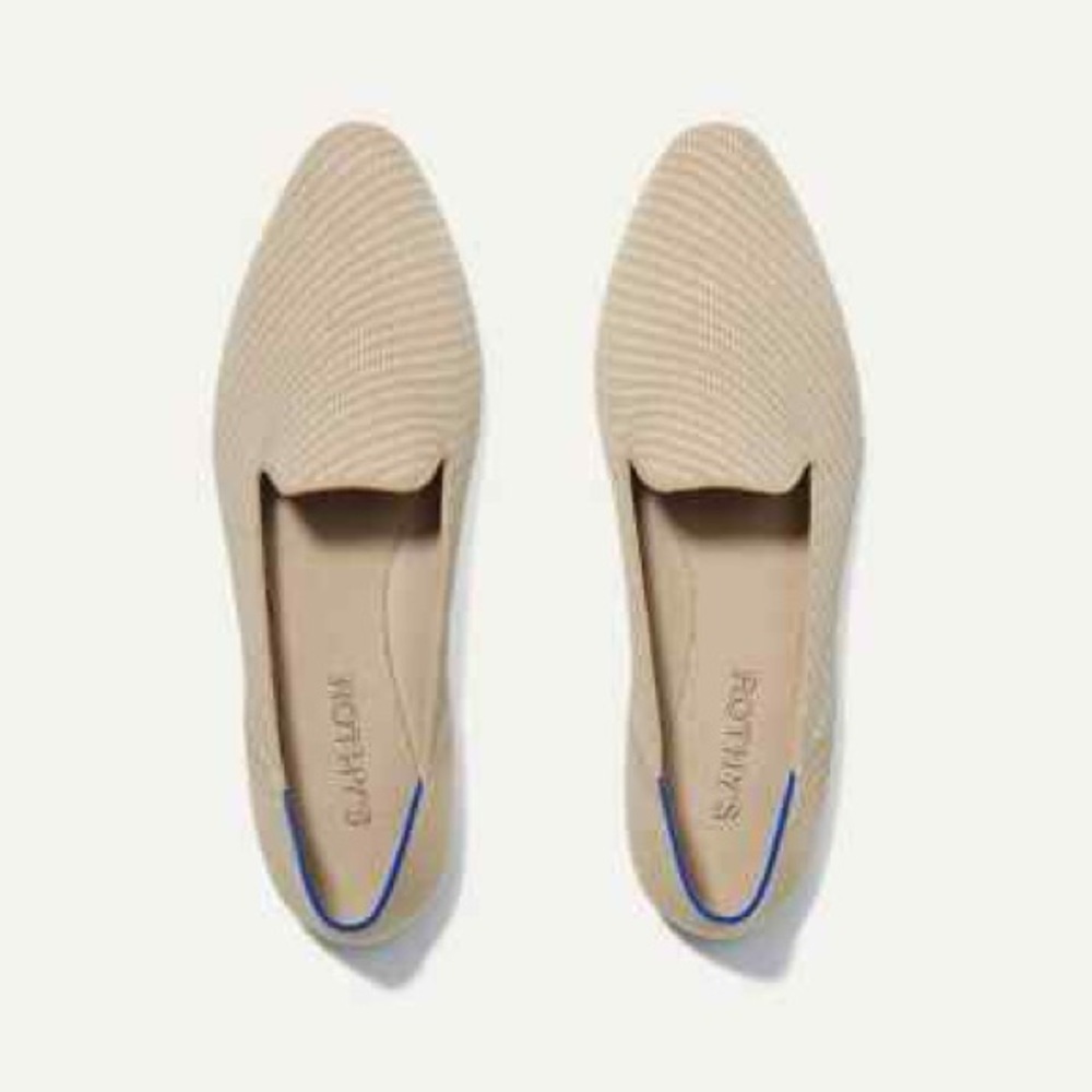 Rothy's Chai Twill Almond Loafers